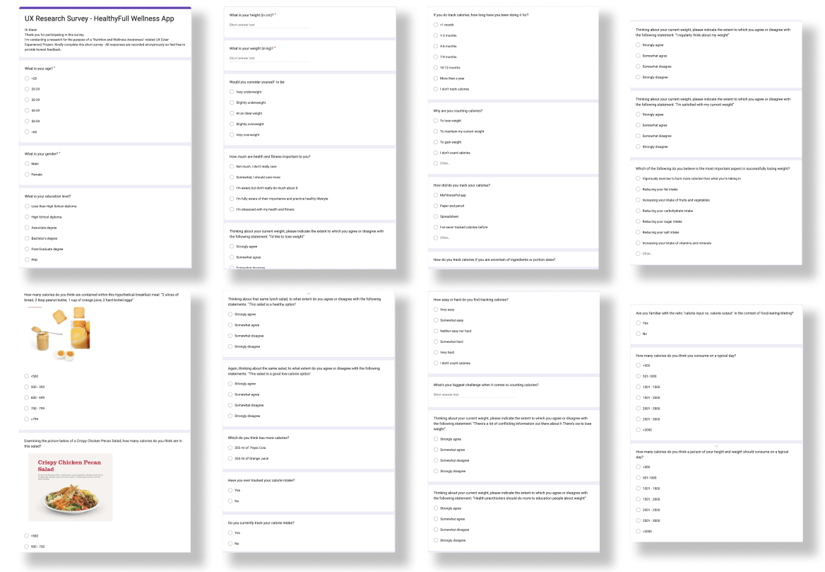 UX Research - Survey Questions
